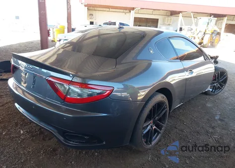 2017 Maserati Granturismo Mc/Mc Centennial/Sport из США, поврежденный, VIN ZAM45VLAXH0225621